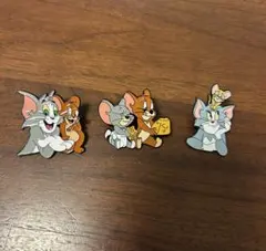 トムとジェリー ピンバッジ 3個セット