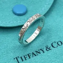 Tiffany＆Co. ティファニー ノーツナロー ニューヨーク リング