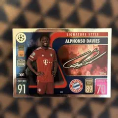 Topps サッカーカード ALPHONSO DAVIES