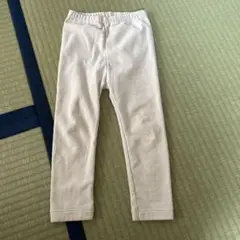 クリーム色 ボトムス 90サイズ 後ろポケット付き
