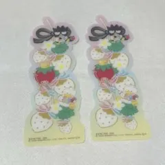 あひるのペックル　バッドばつ丸　ブックマークコレクション　サンリオ　いちご新聞