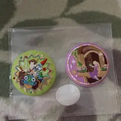ディズニー刺繍缶バッジ