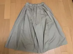 B.R.G プリングス　キュロットスカート？　膝丈ワイドパンツ　M〜2L 美品