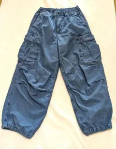 GU デニムカーゴパンツ XS