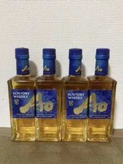 【新品】⭐︎即日発送⭐︎サントリーウィスキー　Ao碧350ml 4本セットのサムネイル
