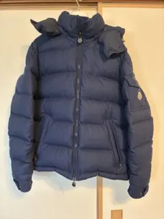 正規品MONCLER モンジュネーブル　ネイビー ダウンジャケット　美品サイズ2