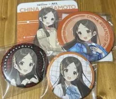 学マス 缶バッジ コースター 千奈 カラ鉄 極楽湯 FAMくじ アニメバコ