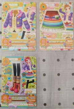 アイカツカード 冴草きい 一ノ瀬かえで 有栖川おとめ