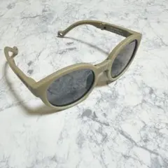 キッズ サングラス LEMONKID ベージュ 折りたたみ 偏光 UVカット