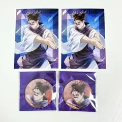 呪術廻戦 THEキャラ PALE TONE 缶バッジ ブロマイド 脹相 4点