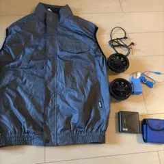 Linxas 空調服 ベスト ファン バッテリーセット　GERRY LL 洗替え Linxas 空調服 ベスト ファン バッテリーセット GERRY LL 洗替え