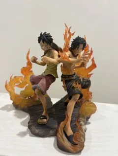 ワンピース ルフィ エース フィギュア