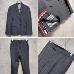 【THOM BROWNE】定価約40万円 グレンチェック セットアップ 0 Sのサムネイル
