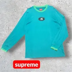 美品　Supreme フロントロゴ　ロンT