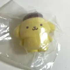 サンリオ　ふわふわフロッキードール　ポムポムプリン　ガチャ　フィギュア
