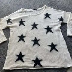 ヘザー　ニット