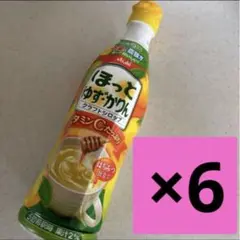 アサヒ飲料 クラフトシロップ ほっとゆず・かりん(希釈用) 6カルピス原液のサムネイル