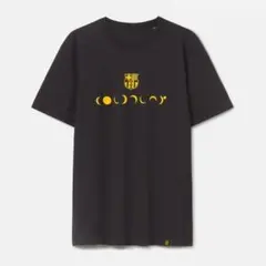 【入手困難】FCバルセロナ × ColdplayコラボTシャツ黒L 入手困難】FCバルセロナ × ColdplayコラボTシャツ黒L