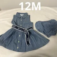 Ralph Lauren デニム ワンピース 12M