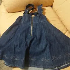 ☆美品☆メゾピアノ　ジャンパースカート　110