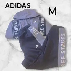 adidas上下セットパーカー＆パンツ紫M