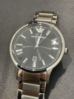 EMPORIO ARMANI 腕時計 文字盤ブラック