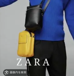 美品ZARA ショルダーバック　サコッシュ　メンズのサムネイル
