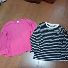 apres les cours 長袖カットソー 2枚セット 100cm