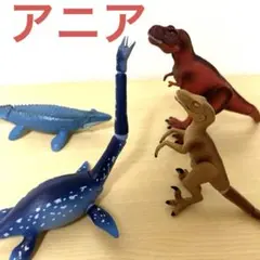 関節緩みなし　美品　アニア　恐竜　４点セット