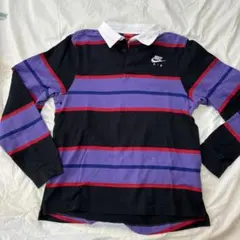 Nike ストライプ ポロシャツ Sサイズ