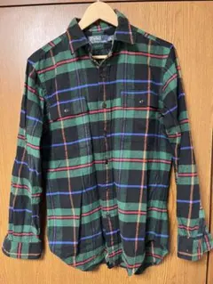 Ralph Lauren 長袖シャツ ネルシャツ チェック柄ネルシャツ XS
