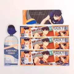 ハイキュー 影山飛雄 ブックマーク ロンステ