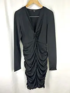 GUESS ゲス シャーリング ボディコン ワンピース M ブラック