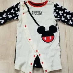 ディズニー　ミッキー　ベビー　ロンパース　60〜70cm 美品　西松屋