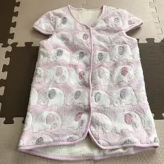☆スリーパー☆厚手　90〜100 ピンク　象