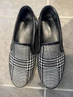 JIMMY CHOO ネイビー クロコダイル風 スリッポン - メルカリ