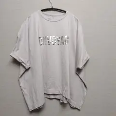 LASUD ラッシュド ヤマダヤ 箔ロゴプリントtシャツ オーバーサイズ Mのサムネイル