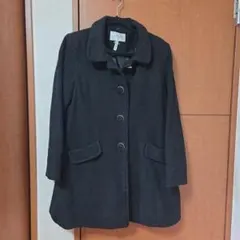 GLACIER ブラック ロングコート