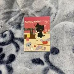 平成レトロ　くつしたにゃんこ　メモ　ねーね〜付録
