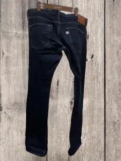 UNIQLO ストレッチデニム 濃紺 Sサイズ 美シルエット