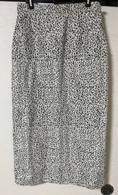 SLY レオパード柄タイトロングスカート