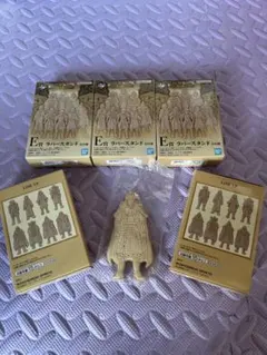 【6点セット】一番くじ キングダム 大将軍の見る景色 E賞 ラバースタンド 王騎