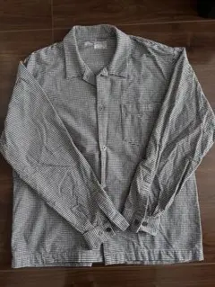 無印　チェック柄 長袖シャツ XLサイズ
