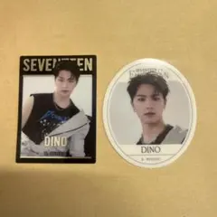 SEVENTEENグミ ディノ ステッカー2枚セット