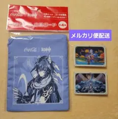 原神　巾着ポーチ　オロルン　ウエハース　ステッカー