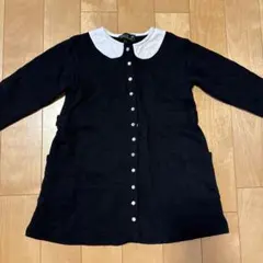 agnès b. 黒 ワンピース カーディガン6歳用