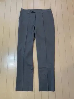 UNIQLO ユニクロ 感動パンツ グレー ウールライク 79×76