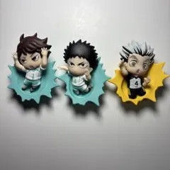 ぶちマス！ハイキュー!!　レリーフフィギュアマグネット