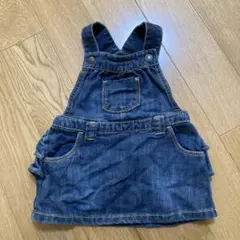 オールドネイビー　デニムジャンパースカート