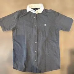 FRED PERRY 半袖シャツ クレリック グレー Mのサムネイル